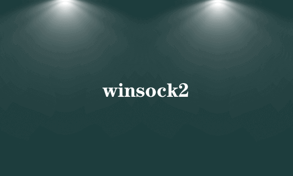 winsock2