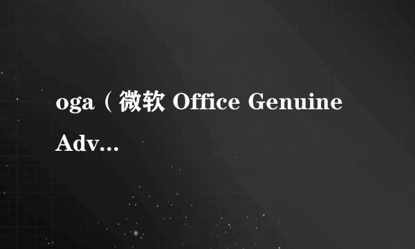 oga（微软 Office Genuine Advantage）