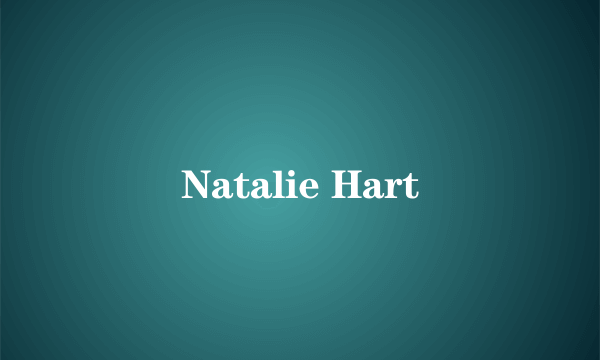 Natalie Hart