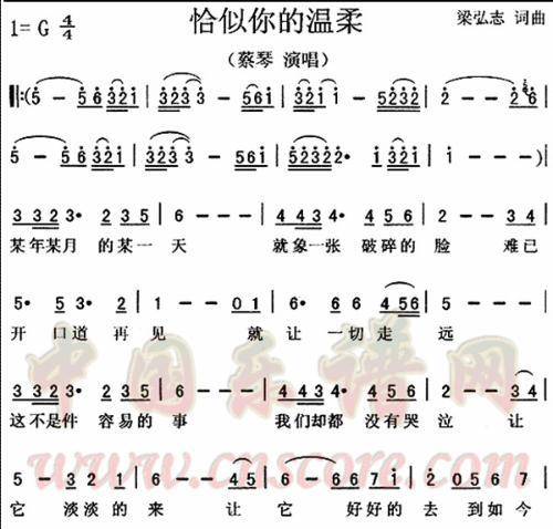 恰似你的温柔（梁雁翎演唱歌曲）