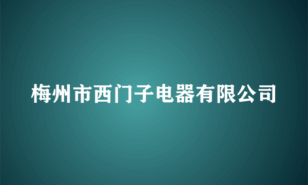 梅州市西门子电器有限公司