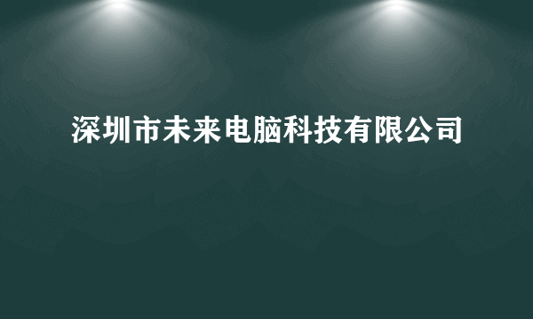 深圳市未来电脑科技有限公司