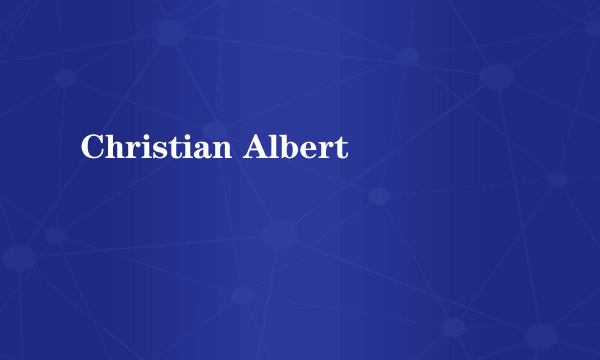 Christian Albert