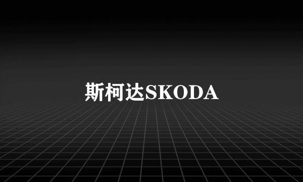 斯柯达SKODA