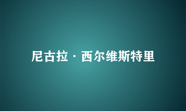 尼古拉·西尔维斯特里