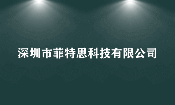 深圳市菲特思科技有限公司