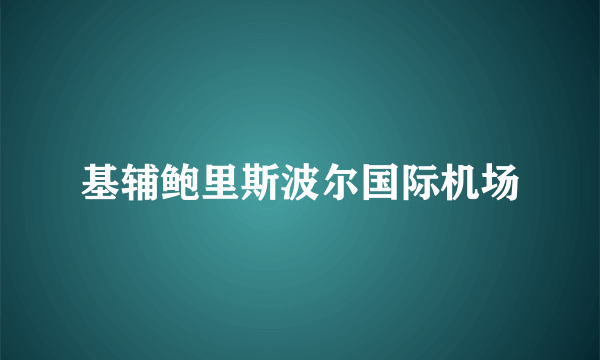 基辅鲍里斯波尔国际机场