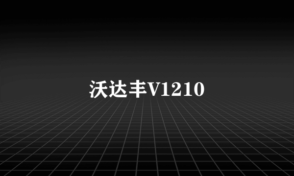 沃达丰V1210