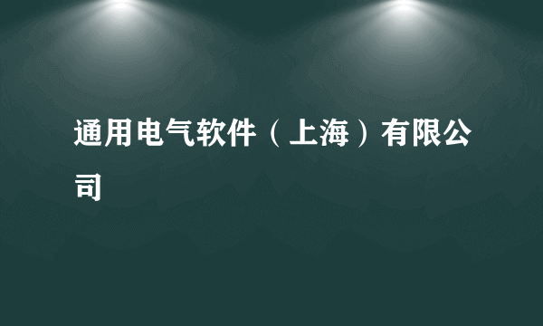 通用电气软件（上海）有限公司