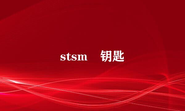 stsm 钥匙