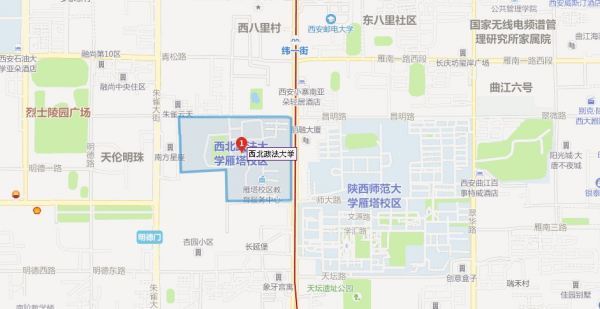 西北政法大学的具体地址是哪里？