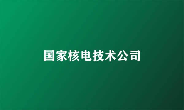 国家核电技术公司