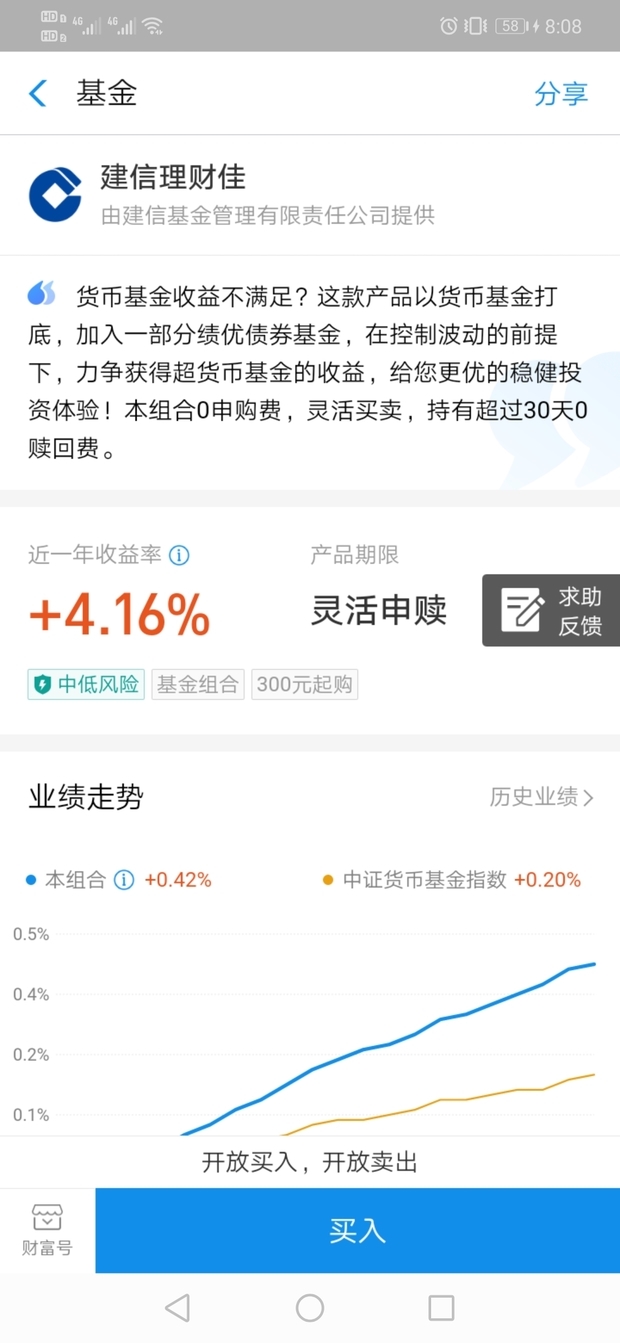 我在2019年10月买了2000元建信闲钱佳基金,现在想赎回,请帮我算沉张航都围太算能收回多少钱？