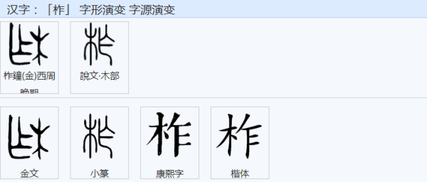 “柞木”的“柞”字的读音是什么？