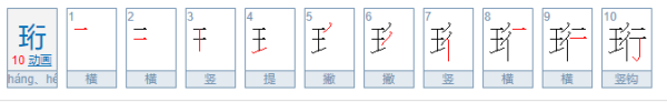 珩字取名寓意及含义是什么？