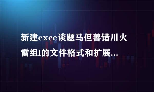 新建exce谈题马但善错川火雷组l的文件格式和扩展名不匹配 怎么处理？