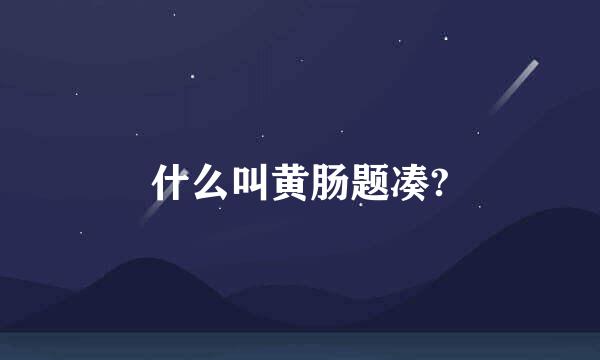 什么叫黄肠题凑?