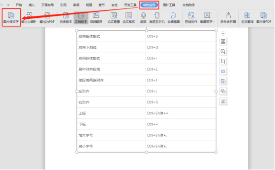 word文档图片转换成文字