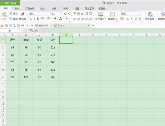 WPS表格如何自动排序