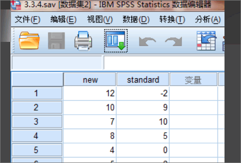 怎样用spss分析这两组数据的相关性？