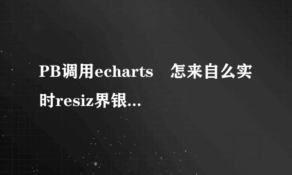 PB调用echarts 怎来自么实时resiz界银县宜调探树职话echarts图表显示？