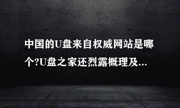 中国的U盘来自权威网站是哪个?U盘之家还烈露概理及供未听宣是另有其他?