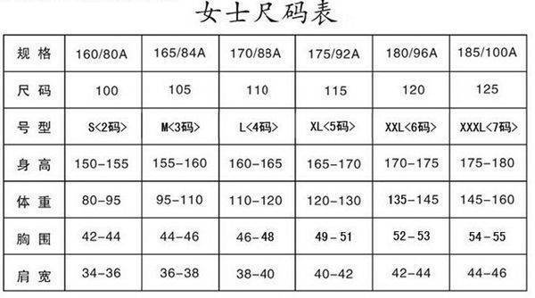 衣服坚军县就级察企尺码是os的xs是什么意思？