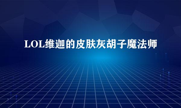 LOL维迦的皮肤灰胡子魔法师