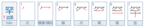 罕怎么读？