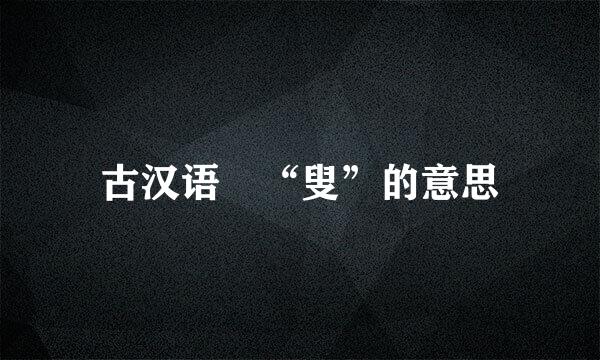 古汉语 “叟”的意思