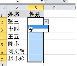 excel表格中怎么设置下拉选项