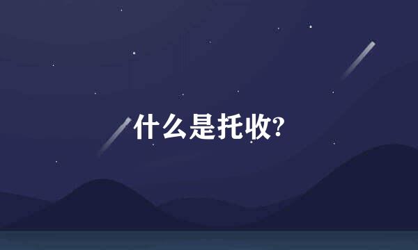 什么是托收?