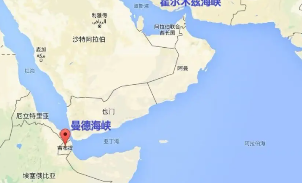 曼德海峡地理位置在哪里？