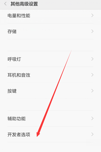 小米手机的开发者选项在哪？