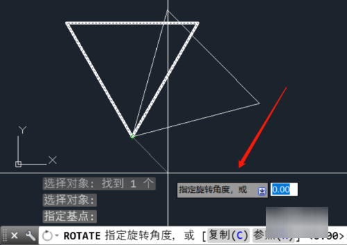 cad怎么旋转图形