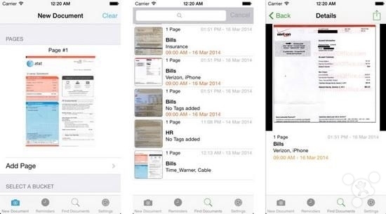 五款iOS扫描应用 将纸质文件转到手机