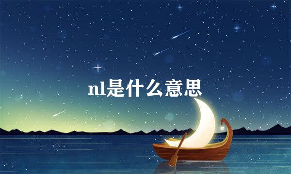 nl是什么意思