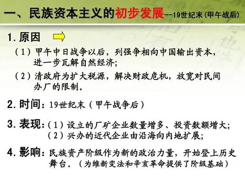 民族资产阶级是什么意思