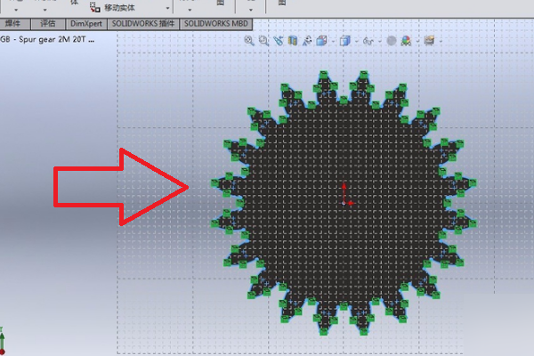 在solidwork院路况环练将石衡员长买s中如何画齿轮？