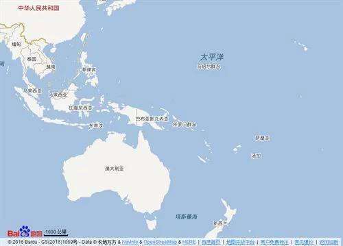 巴布急已亚新几内亚地图