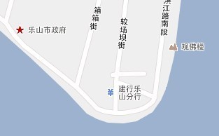 四川省乐山市地图