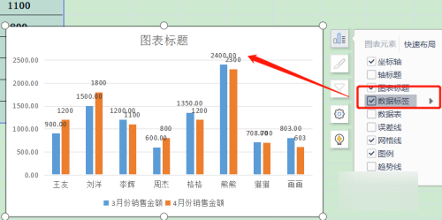 数据对比图表怎么做