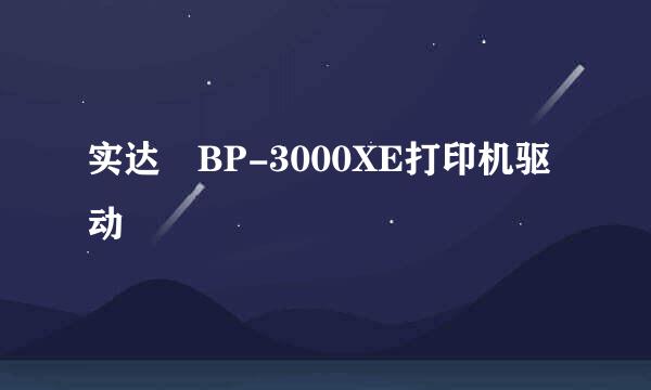 实达 BP-3000XE打印机驱动