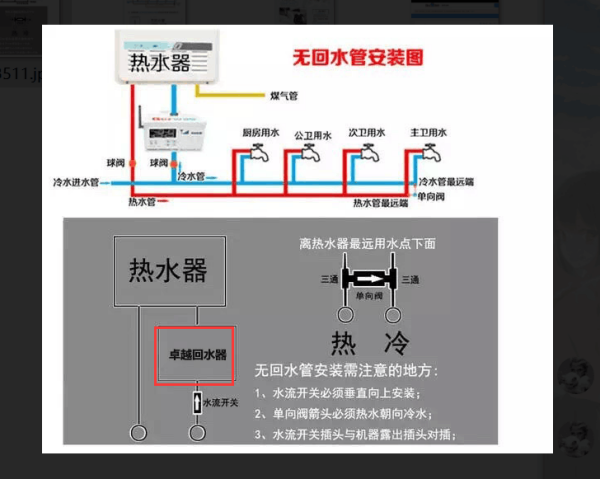 回水器有哪些工作原理？