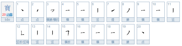 宝的独构督市杨事药较繁体字怎么写，多少画，