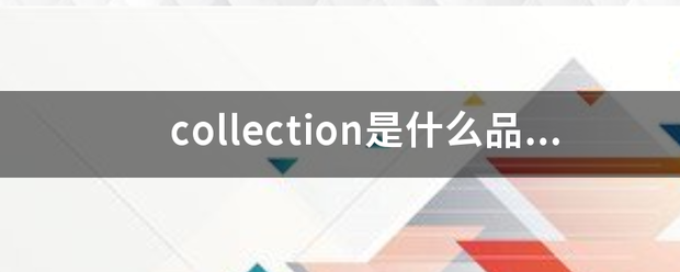 collect长者歌ion是什么品牌的衣服