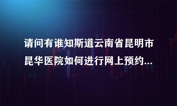 请问有谁知斯道云南省昆明市昆华医院如何进行网上预约挂号?谢谢!