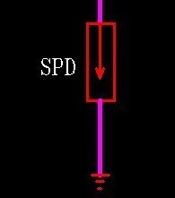 求教电涌保护器电气图符号