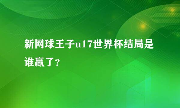 新网球王子u17世界杯结局是谁赢了？