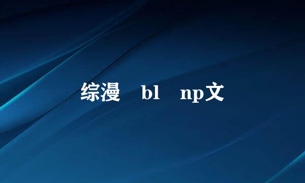 综漫 bl np文